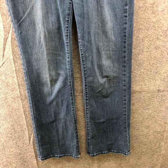 Levi's 529 Curvy Bootcut Jean Womens 31 Blue Dark Wash Stretch Mid Rise - Picture 4 of 13